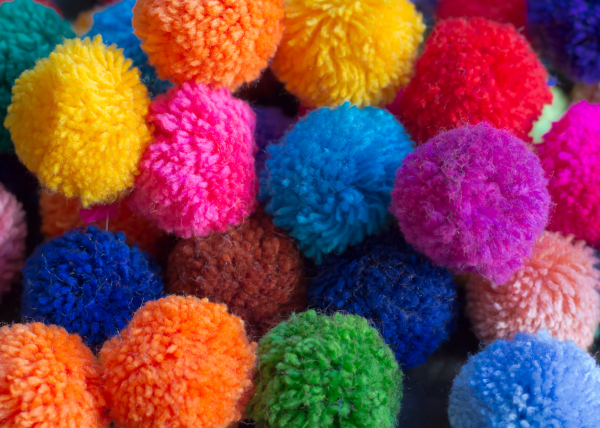Image for event: Pom-Pom Wall Hanging